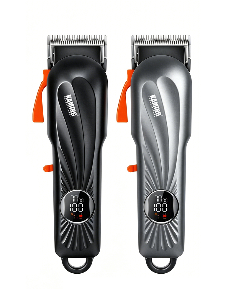Kaming 806 Profesional Salun Rambut Gunting Rambut dengan Paparan LCD